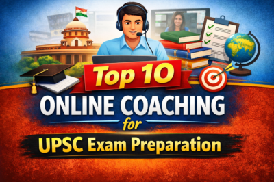 Top 10 Online Coaching for UPSC Exam Preparation